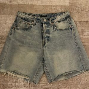 Bermuda Jean shorts from Target.